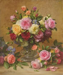 A Cluster of Victorian Roses